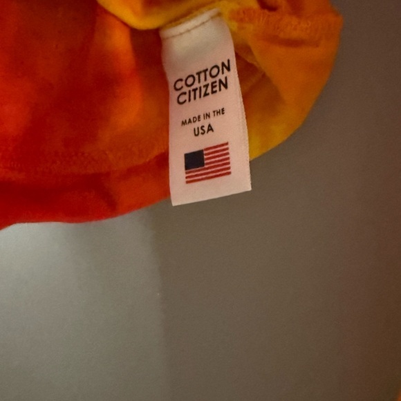 Cotton Citizen Red, Orange, Yellow Bodysuit - Size XS - Picture 3 of 6